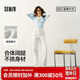 森馬（Semir）森柔牛仔丨牛仔褲女潮流顯瘦褲子25春秋季寬松闊腿褲109925124001