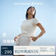 亞朵星球深睡睡衣夏季女士高端睡衣睡褲帶胸墊高級(jí) 柔云白【短袖短褲】 M