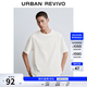UR2026夏季新款男裝休閑百搭日常趣味立體圖案T恤UUY460049+ 本白 L