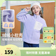NIKE  耐克男女童搖粒絨針織夾克2026冬季新款兒童保暖外套 丁香紫 【加絨保暖】 160 /76【建議身高152-158cm】 (偏大,建議選小一碼)