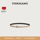 菲拉格慕（Ferragamo）女士雙面可調(diào)式Gancini皮帶 0615288_C_85 七夕禮物送女友