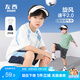 左西男童夏裝套裝2026新款兒童短袖套裝夏季速干運動兩件套 藍色 170