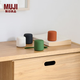 MUJI 便攜式無線音箱 迷你小音箱 桌面音響 藍(lán)牙 灰白色