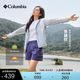 Columbia張婧儀同款哥倫比亞戶外春夏女拒水UPF100防曬衣風(fēng)感皮膚衣XR7741 031 卷云灰 M (160/84A)