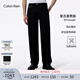 Calvin Klein【直筒】【復刻90系列】免費改褲CK Jeans26夏男士美式黑色牛仔褲