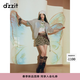 DZZIT【劉浩存同款】地素針織開衫2026春新款蝴蝶提花上衣女3K1YE511E 中灰色 XS