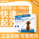 尼可信 狗狗體外驅蟲(chóng)藥幼犬小型犬泰迪金毛比熊博美柯基中大型犬跳蚤蜱蟲(chóng)殺蟲(chóng)片 M號(單粒拆售)適用4-10kg體重