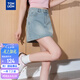 唐獅（TonLion）2026夏季新款女牛仔半身裙短裙蝴蝶好看時尚短款炸街獨特漂亮