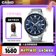 卡西歐（CASIO）手表男EDIFICE地球之心石英考試日韓表七夕禮物EFR-303DB-2A