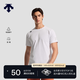 迪桑特（DESCENTE）DESCENTE迪桑特TRAINING系列男士吸濕速干防曬D-TOUGH短袖T恤新品 WT-白色 L (175/96A)