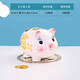 悅匯禮屋 存錢(qián)罐 創(chuàng  )意兒童陶瓷豬儲蓄罐成人大號只進(jìn)不出可存取大容量可愛(ài) 只進(jìn)不出中號粉色可存1萬(wàn)紙幣