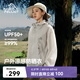 伯希和（Pelliot）【趙露思同款】小森林防曬衣服女戶外涼感皮膚衣外套12421220灰M