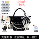 香奈兒（CHANEL）【定制化妝包】輕奢慵懶甜美可愛單肩斜挎包 手提包女款節日送禮 黑色刺繡帆布包化妝包(Team1049-綺夢甜心