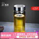 希諾玻璃杯單層加厚大容量家用辦公泡茶杯子男車載水杯XN-6016L 400mL