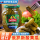伊萬(wàn)大叔 俄羅斯酸黃瓜原裝進(jìn)口俄式罐頭醬腌菜酸菜下飯菜 俄羅斯酸黃瓜 680g*3瓶