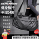 GERTHRON德國斜挎運動健身包男干濕分離游泳包大容量出差手提行李袋旅 經典灰 升級干濕分離-獨立鞋倉