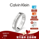 Calvin Klein七夕禮物CK官方正品滿天星男女情侶戒指簡水晶對戒送女友生日禮物 滿天星銀色 B(52)