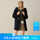 ELAND【經(jīng)典長期主義】羊毛衣戀毛呢外套女休閑大衣新款 EEJWF4TE01藏青色(59)Navy S /160