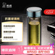 希諾抗菌玻璃杯雙層隔熱水杯男高檔辦公泡茶杯子七夕節日禮物XN-T622