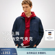 Tommy Hilfiger【新品首降】26春夏新款男輕薄涼感小隱格可打包運動徒步夾克外套 藏青色DW5 L （推薦：150-165斤）
