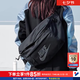 耐克（NIKE） 斜挎包男包女包 2026新款運動包戶外旅行包時尚腰包黑色單肩包 熱推/黑色/約52*12*21cm/曬圖退5  MISC