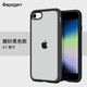 Spigen適用蘋果se3手機殼SE2全包防摔iPhone8透明7硅膠保護套磨砂 磨砂透明黑色 iPhone SE 2 3/ 7/8