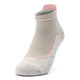 TFO 賽事級戶(hù)外襪子 女款低幫舒適透氣登山徒步襪運動(dòng)襪休閑跑步襪 灰粉 均碼