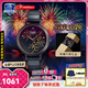 卡西歐（CASIO）女表sheen商務休閑花系列限定禮盒日韓表款簡約送女友520禮物 SHE-C130BD-1A花火主題系列