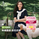 HAZZYS【宋佳同款】哈吉斯女裝 26新款夏季系帶收腰POLO連衣裙 藏青色NV-1 XL (170/92A 42)