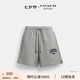 蔻馳（COACH）【七夕禮物】奧萊女士運動短褲褲子舒適通勤休閑夏季 石灰色 M