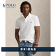 Polo Ralph Lauren 拉夫勞倫 男裝 經典款定制修身版棉網格網球衫RL12673 100-白色 M