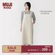 MUJI 女式 漢麻混 斜紋 背帶裙女裝裙子26年夏季 BC2QZC6S 淺米色 M （160/84A）