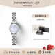 EMPORIO ARMANI阿瑪尼手表女士白月光系列 時尚女手表七夕禮物送女友AR1961七夕