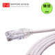日線(xiàn)（NISSEN） nipponseisen日線(xiàn)SPG6六類(lèi)千兆網(wǎng)絡(luò )跳線(xiàn)連接線(xiàn)【28awg細徑】 白色(WH) 六類(lèi)-2米