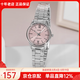 卡西歐（CASIO）手表女 指針系列 時(shí)尚簡(jiǎn)約石英女表防水學(xué)生考試表七夕情人節(jié)禮物 LTP-V005D-4B2 店長(zhǎng)推薦
