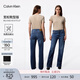 Calvin Klein【涼感】【免費改褲】CK Jeans四季款女士美式復古寬松微喇牛仔褲