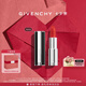 紀梵希（Givenchy）小羊皮N333寶石紅色口紅唇膏順滑化妝品 七夕情人節(jié)禮物