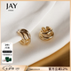 Jay 2026新款蚊香盤無耳洞耳夾女夾耳式耳飾七夕禮物送女友
