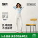 森馬（Semir）森柔牛仔丨牛仔褲女潮流顯瘦褲子25春秋季寬松闊腿褲109925124001