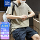 唐獅（TonLion）2026夏季新款短袖t恤男半袖夏季時尚男士多色純色上衣夏裝半袖