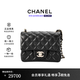 香奈兒（CHANEL）女包 Classic Flap CF 方胖子經典鏈條包 小羊皮單七夕情七夕禮物 A35200-Y04059-94305 黑色-羊皮
