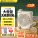 漫步者（EDIFIER）MF2小蜜蜂擴音器 教師導游導購講解員教學專用便攜無線大功率麥克風播放器有線語音隨身耳麥音箱 云巖白無線版丨主機+頭戴麥+腰帶+電源線