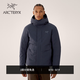 ARC'TERYX始祖鳥 THERME DOWN JACKET 保暖 男子 羽絨夾克 BLACK SAPPHIRE/藍黑色 L