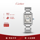 卡地亞(Cartier)坦克系列方盤腕表白盤鋼帶33.7x25.5mmWSTA0106 禮物