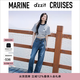 DZZIT地素時(shí)尚牛仔褲春秋季高街潮流寬松闊腿褲長(zhǎng)褲女3H3R4601T 深藍(lán)色 27