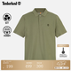 添柏嵐（Timberland）官方男裝速干涼感POLO衫短袖T恤通勤休閑|A66DU A66DU590/卡塞爾綠色 XL