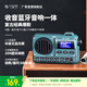 不見(jiàn)不散BV800多功能收音機(jī)藍(lán)牙一體機(jī)老年人專(zhuān)用唱戲機(jī)廣播大屏幕字幕音響可充電便攜式大音量插卡播放器 青雀藍(lán)【中英文顯示屏+20H續(xù)航+藍(lán)牙5.0】 官方標(biāo)配【送手腕繩+京東物流】