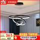 雷士（NVC）餐吊燈現代簡約吊燈吧臺燈北歐風裝飾燈時尚餐吊燈70瓦