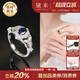 黛米 曉星塵 S925銀藍(lán)寶石戒指高級感彩寶開口戒圈七夕節(jié)禮物送女友