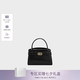 CHARLES&KEITH鱷魚紋凱莉包手提斜挎婚包包女包七夕禮物送女友CK2-50270880-1 Black黑色 S
